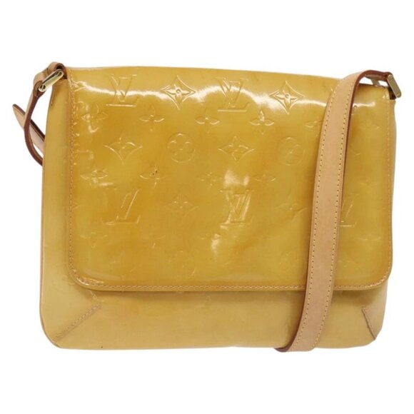 LOUIS VUITTON Monogram Vernis Thompson Street Bag Beige - Picture 1 of 15